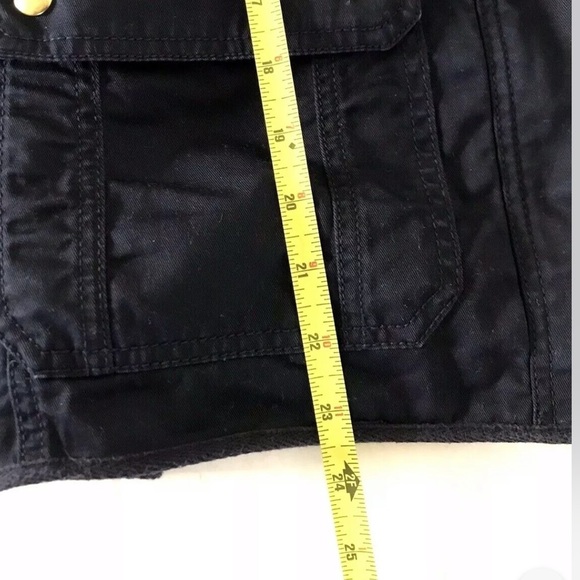 J.Crew | Relaxed Boyfriend Field Jacket Womens Size S Black Full Zip Long Sleeve - Picture 9 of 11